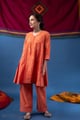 Image for Kusvaa Cood184 Manju Cotton A Line Co Ord Set Stytle