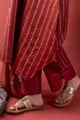 Image for Kusvaa Cood185 Chandrika Slik A Line Kurta Pant Set Botom
