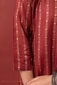 Image for Kusvaa Cood185 Chandrika Slik A Line Kurta Pant Set Sleeve