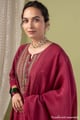 Image for Kusvaa Cood193 Jagrati Cotton Dobby Kurta Pant Set Closeup