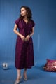 Image for Kusvaa Dr131 Gopika Cotton Silk Dress Walking
