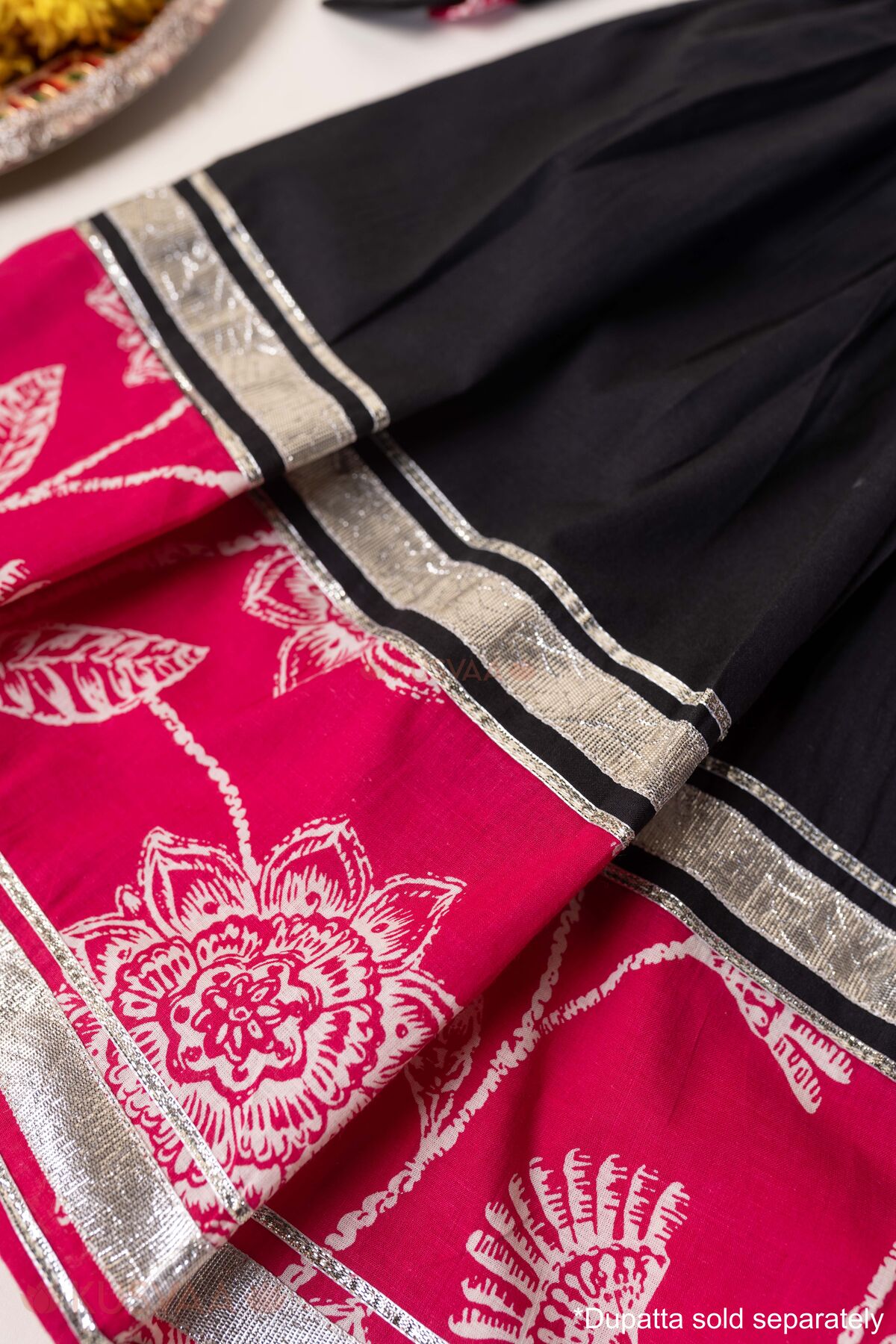 Image for Kusvaa Grw165 Jahnavi Cotton Lehenga Set Bottom