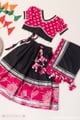 Image for Kusvaa Grw165 Jahnavi Cotton Lehenga Set Front