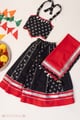 Image for Kusvaa Grw167 Ishani Cotton Lehenge Set Frontnew