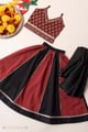 Image for Kusvaa Grw167 Ishani Cotton Lehenge Set Full