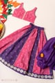 Image for Kusvaa Grw170 Bimla Cotton Lehenga Set Front