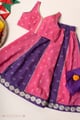 Image for Kusvaa Grw170 Bimla Cotton Lehenga Set Full