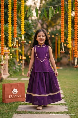 Image for Kusvaa Grw171 Riya Silk Lehenga Choli Set Ai New