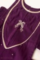 Image for Kusvaa Grw171 Riya Silk Lehenga Choli Set Nack