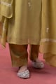 Image for Kusvaa Kds041 Naina Chanderi Kurta Dupatta Set Bottomfront
