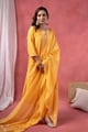 Image for Kusvaa Kds043 Dakshita Chanderi Kurta Dupatta Set Walking