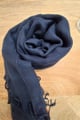 Image for Kusvaa Rndupatta05 Multi Color Cotton Kota Doria Dupatta Navyblue Side