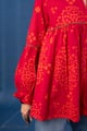 Image for Kusvaa Shk096 Mahima Cotton A Line Short Kurti Sleeve