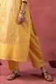 Image for Kusvaa Wkr411p Kaveri Satin Cotton Pant Front