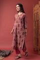 Image for Kusvaa Wkr418 Chintan Handblock Cotton Kurta Style