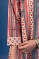 Image for Kusvaa Wkr425 Jivika Handblock A Line Kurta Sleeve