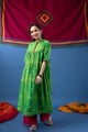 Image for Kusvaa Wkr432 Manasa Cotton A Line Kurta Front
