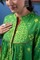 Image for Kusvaa Wkr432 Manasa Cotton A Line Kurta Nack