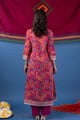 Image for Kusvaa Wkr437 Kamala Handblock Cotton Kurta Back
