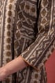 Image for Kusvaa Wkr438 Kalika Cotton A Line Kurta Sleeve