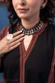 Image for Kusvaa Wkr439 Kaavya Cotton Kalidaar Kurta Nack