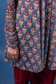 Image for Kusvaa Wkr443 Ekaja Cotton A Line Kurta Detailing