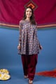 Image for Kusvaa Wkr443 Ekaja Cotton A Line Kurta Stylish