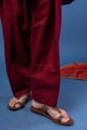 Image for Kusvaa Wkr445 Bhairavi A Line Cotton Kurta Bottom