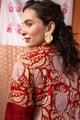 Image for Kusvaa Wkr446 Bharathi Cotton Straight Kurta Backclose