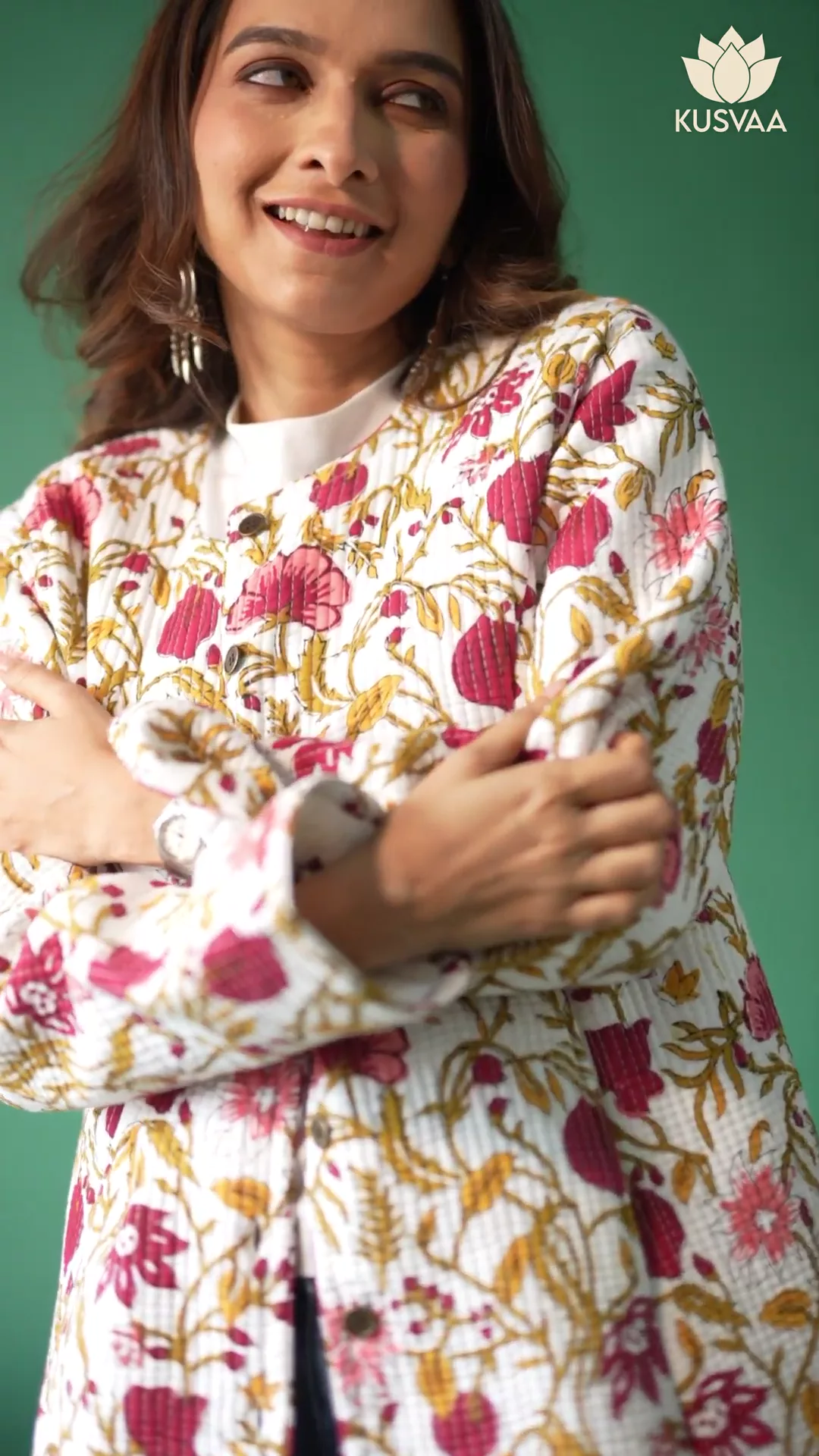 Adhira Long Full Sleeves Jacket