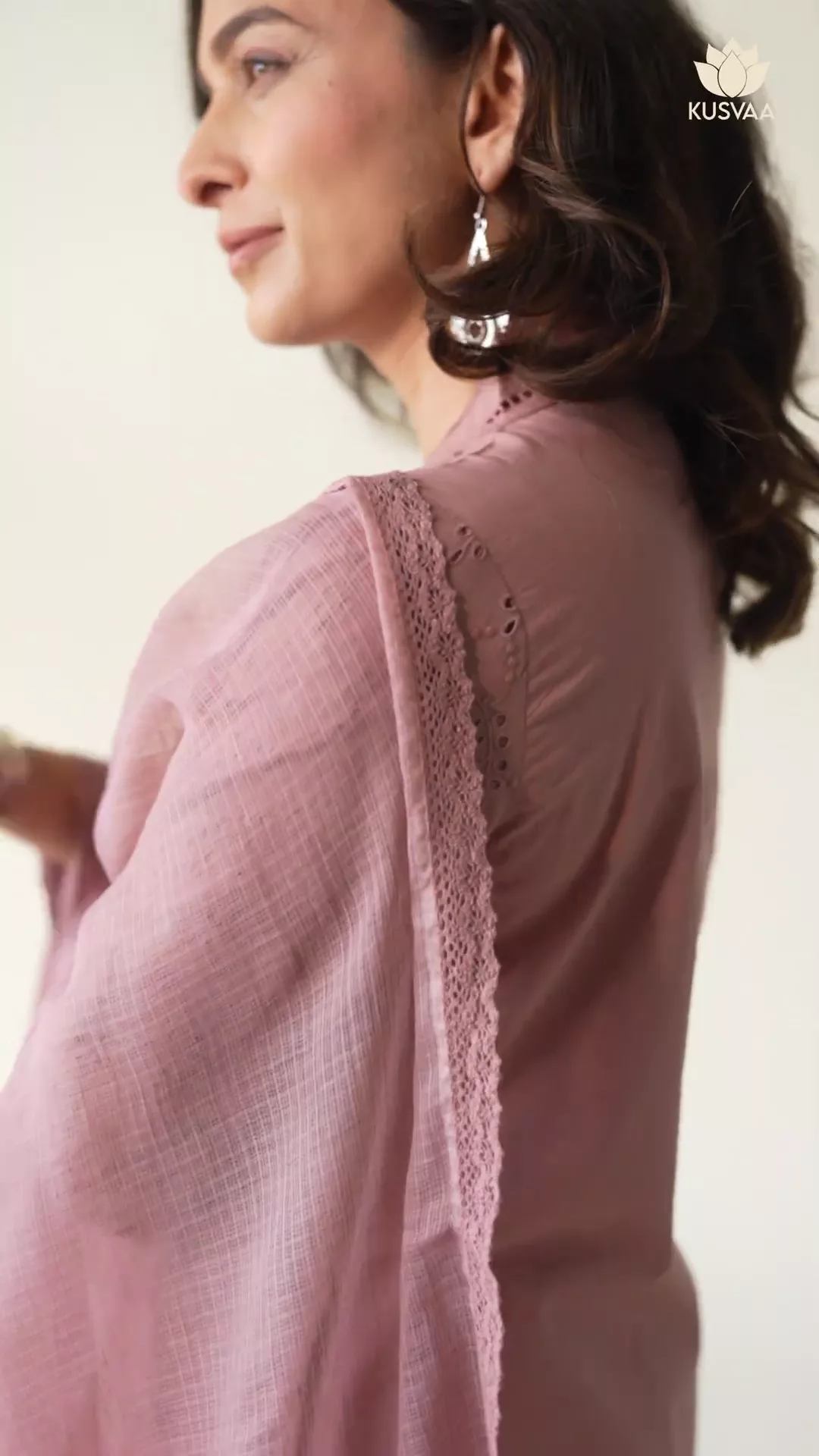 Marisha Cotton Schiffli Kurta Pant Set