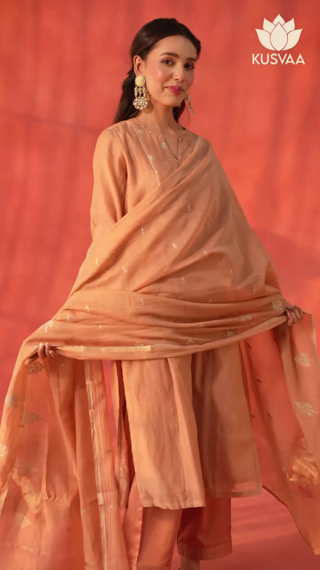 Geeta Chanderi Silk Kurta