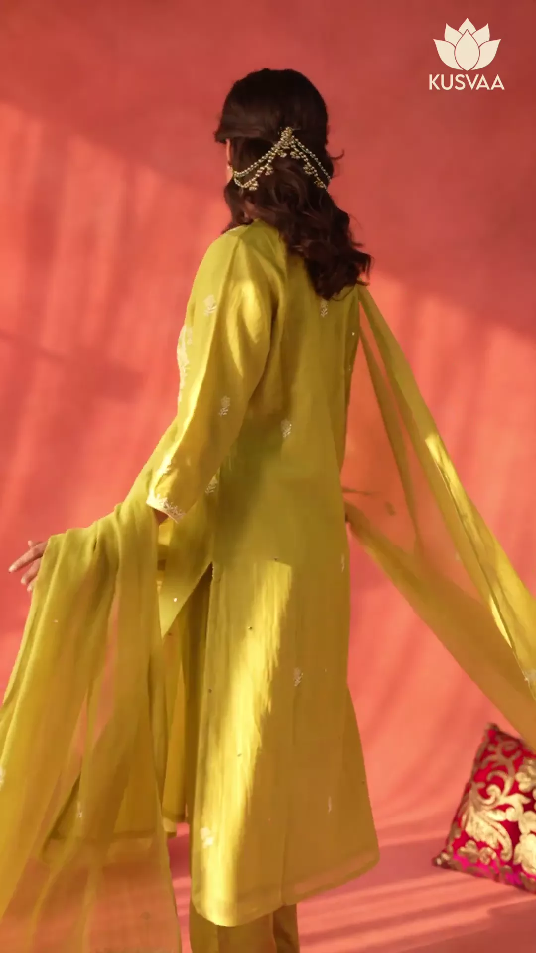Naina Chanderi Kurta Dupatta Set