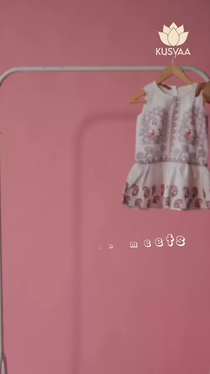 Aadisri Cotton Girl's Frock